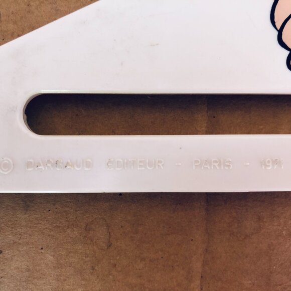 *RARE* 1971 Vtg Astérix Plastic Hangers – Obélix, Abraracourcix, Assurancetourix - Picture 5 of 6